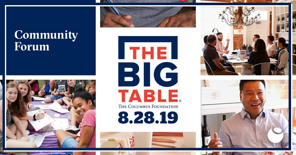 Big Table Talk 8.28.19 Community Forum