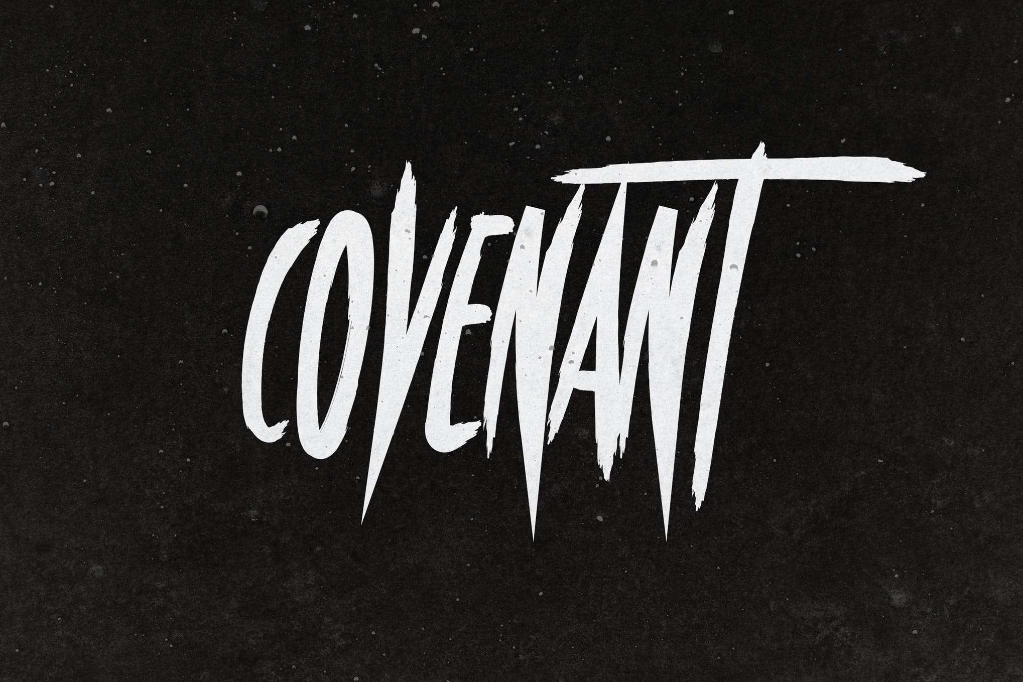 Covenant - Halloween Fonts for 2019