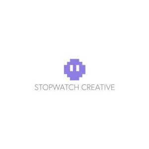 stopwatch creative logo