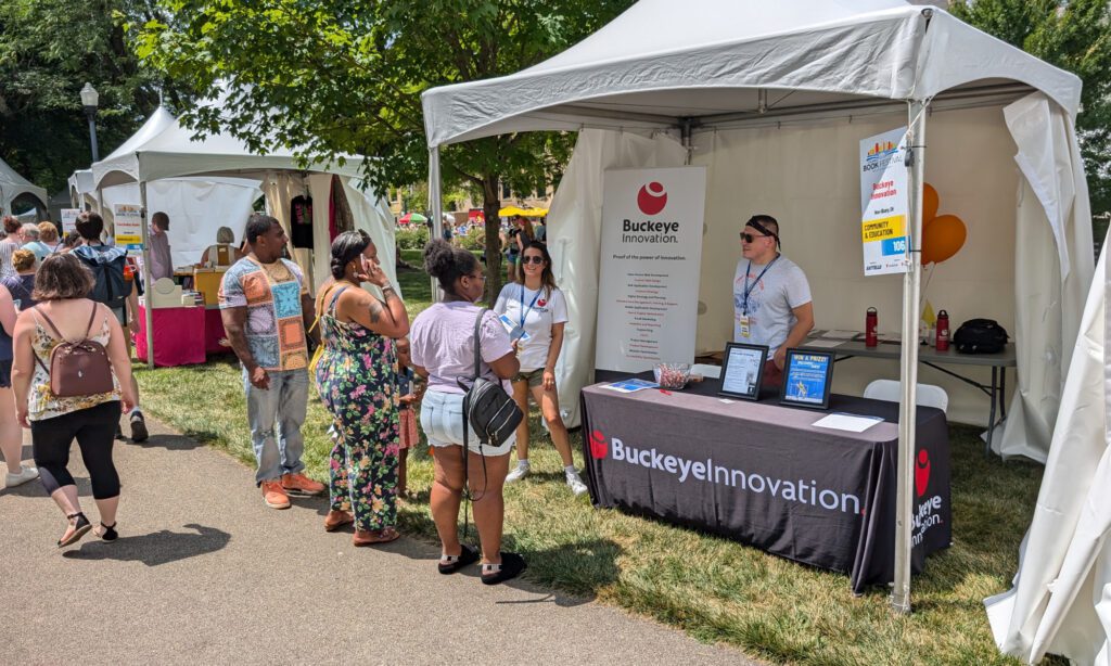 Buckeye Innovation Tent at the Columbus Book Festival